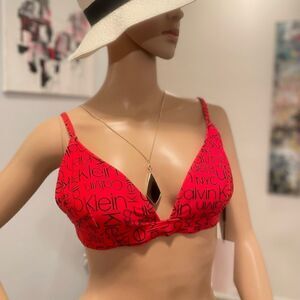 Calvin Klein Bikini Top, M